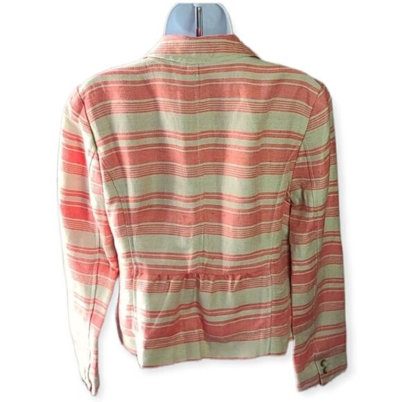 LOFT Linen Blend Jacket Size 6 NEW - Picture 2 of 6